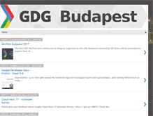 Tablet Screenshot of gdg-budapest.com